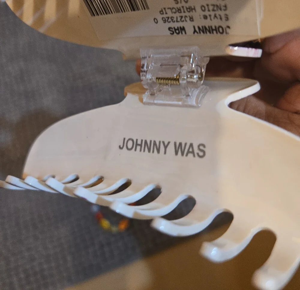 JOHNNY WAS HAIR CLIP & HUMBLE HILO HAIR TIE Or Braclet